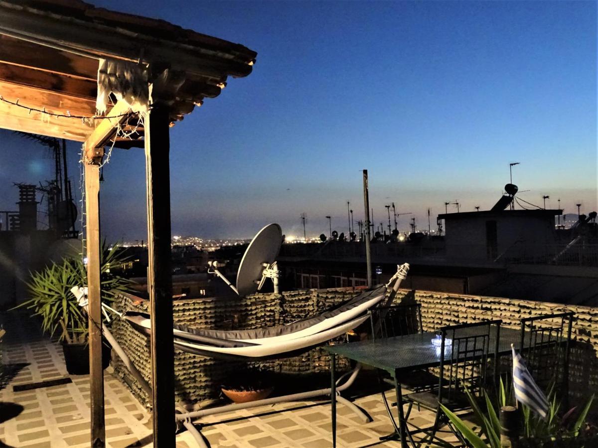 Olympus! Athens! Studio In The Sky!! 20' Walk To The Acropolis Exteriör bild