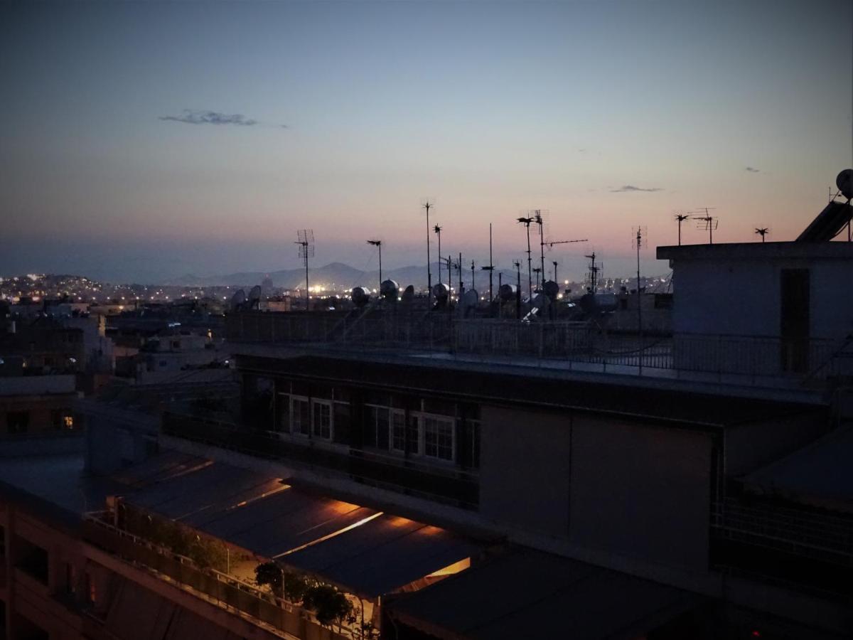 Olympus! Athens! Studio In The Sky!! 20' Walk To The Acropolis Exteriör bild
