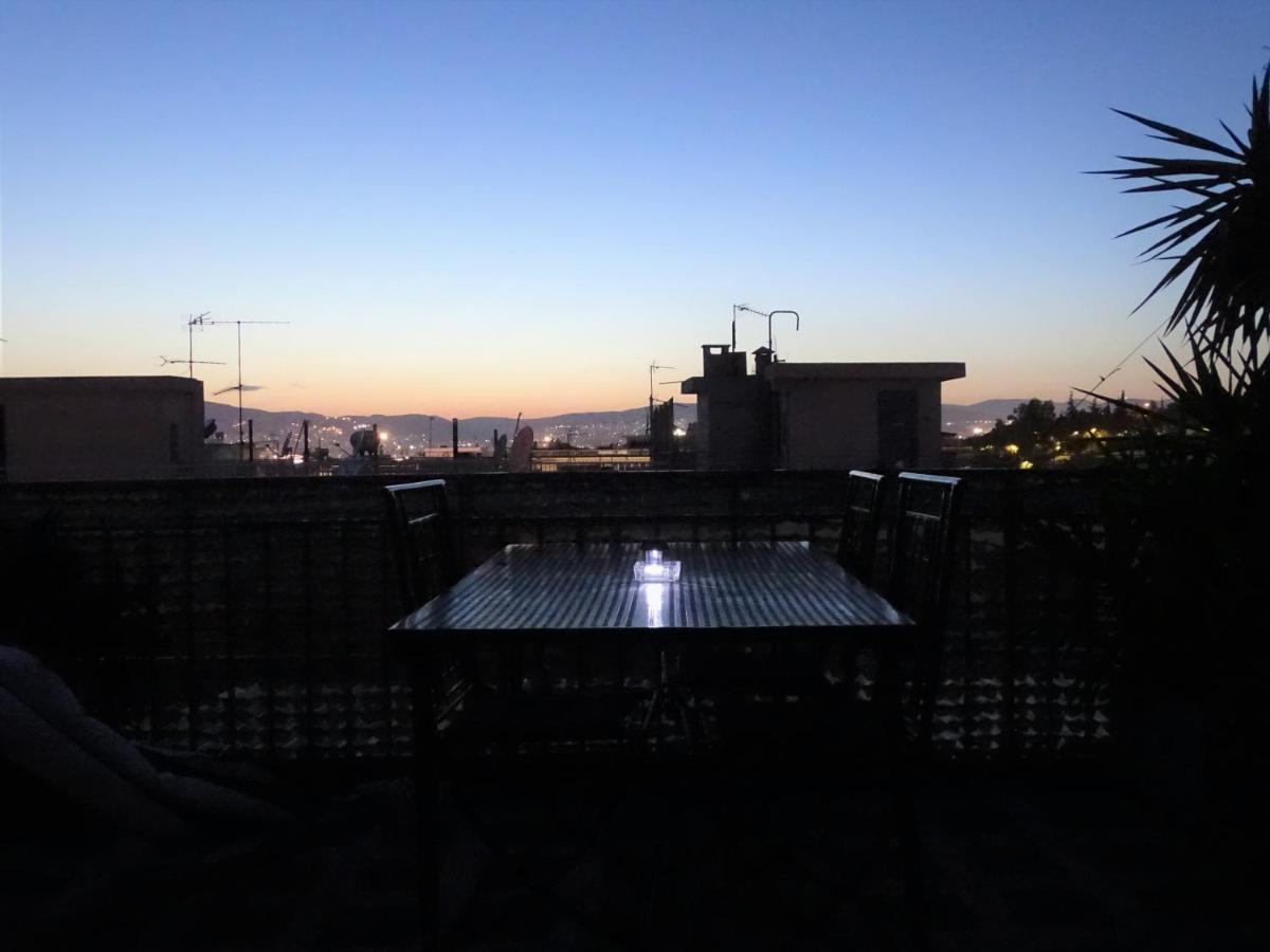 Olympus! Athens! Studio In The Sky!! 20' Walk To The Acropolis Exteriör bild