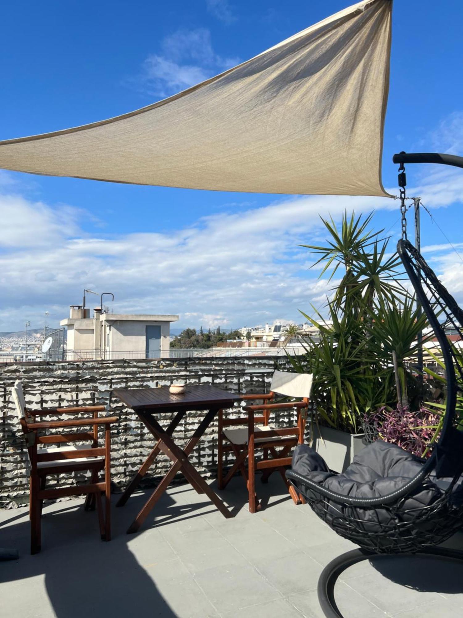 Olympus! Athens! Studio In The Sky!! 20' Walk To The Acropolis Exteriör bild