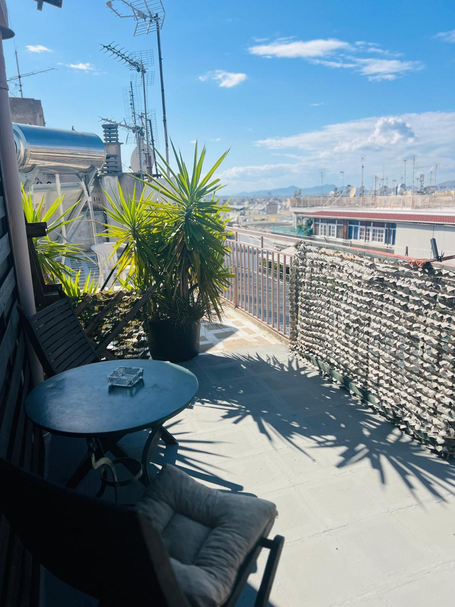 Olympus! Athens! Studio In The Sky!! 20' Walk To The Acropolis Exteriör bild