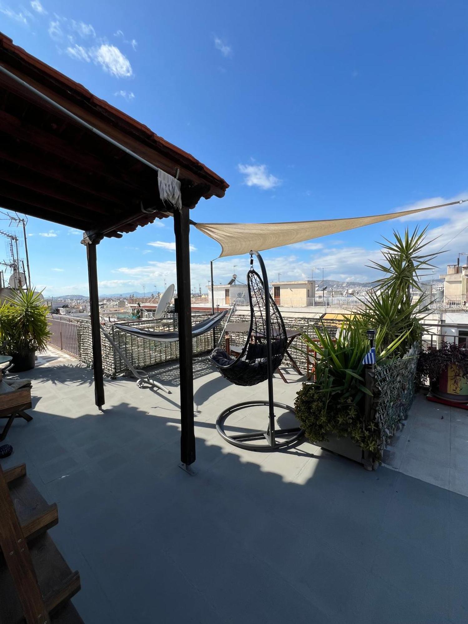 Olympus! Athens! Studio In The Sky!! 20' Walk To The Acropolis Exteriör bild