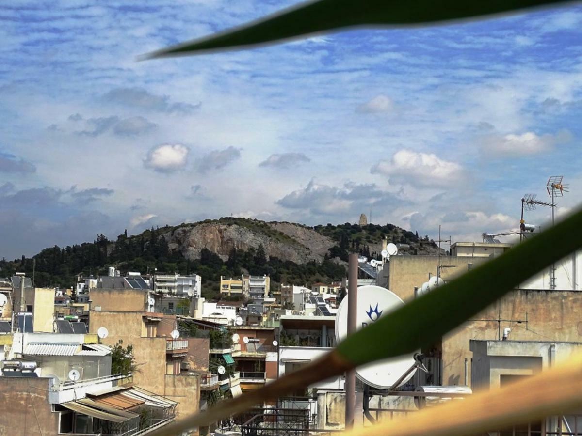 Olympus! Athens! Studio In The Sky!! 20' Walk To The Acropolis Exteriör bild